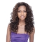 Radiant Brown Curly Long Human Hair Wigs & Half Wigs