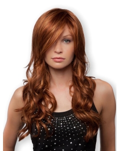 Comfortable Curly Auburn With Bangs New Design Wigs Comfortable Curly Auburn With Bangs New Design Wigs