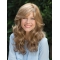 High Quality Long Curly Blonde With Bangs Perfect Wigs