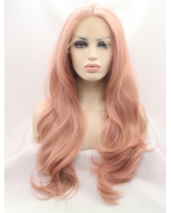 Long Curly Lace Front 24" Without Bangs Synthetic Wigs Long Curly Lace Front 24" Without Bangs Synthetic Wigs