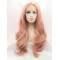 Long Curly Lace Front 24" Without Bangs Synthetic Wigs