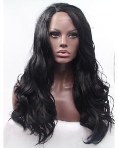 Good Black  Curly Without Bangs Lace Front Synthetic Long  Women Wigs  Good Black  Curly Without Bangs Lace Front Synthetic Long  Women Wigs