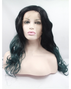 Synthetic Long Curly  Without Bangs Ombre/2 Tone Lace Front Wigs For Women Synthetic Long Curly  Without Bangs Ombre/2 Tone Lace Front Wigs For Women
