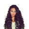 Black Curly Without Bangs Remy Human Hair 360 Lace Women Wigs