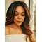 Lace Front Long Brown Curly Without Bangs Synthetic Women Wendy Williams Wigs