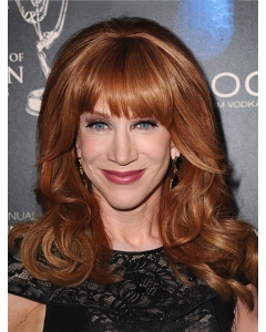 Lace Front Long Synthetic Curly Women Kathy Griffin Wigs  Lace Front Long Synthetic Curly Women Kathy Griffin Wigs