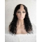 Wholesome Black Curly Lace Front Long U Part Human Hair Women Wigs
