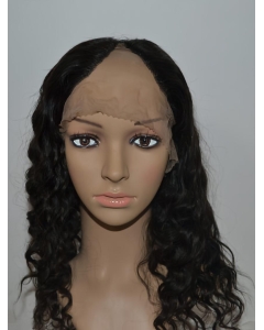 Top Black Curly Lace Front Long Human Hair U Part Women Wigs Top Black Curly Lace Front Long Human Hair U Part Women Wigs