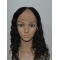 Top Black Curly Lace Front Long Human Hair U Part Women Wigs