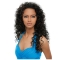 Mature Black Curly Capless Long Human Hair Wigs & Half  Women Wigs