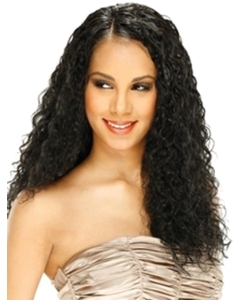 High Quality Black Curly Full Lace Long Synthetic Women Wigs High Quality Black Curly Full Lace Long Synthetic Women Wigs
