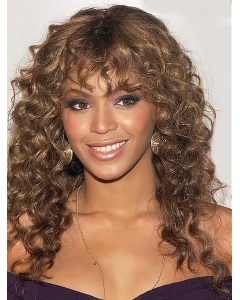 New Auburn Curly Capless Long Beyonce Synthetic Women Wigs New Auburn Curly Capless Long Beyonce Synthetic Women Wigs