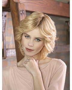 Blonde Curly Capless  Synthetic 10" Layered Sassy Short Wigs For Women Blonde Curly Capless  Synthetic 10" Layered Sassy Short Wigs For Women