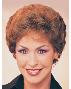 Short HF Synthetic Curly Blonde New Classic Wigs Short HF Synthetic Curly Blonde New Classic Wigs