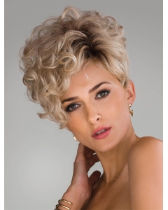 Wholesale Blonde Women Curly Short Synthetic Wigs For Sale Wholesale Blonde Women Curly Short Synthetic Wigs For Sale