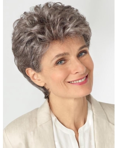 Perfect 100% Hand-tied White Short Curly Grey New Design Synthetic Wigs For Old Women Perfect 100% Hand-tied White Short Curly Grey New Design Synthetic Wigs For Old Women