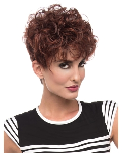 Fashional Short Curly Red New Design Classic cheap Wigs For Women
