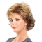 Discount Blonde Curly Short Classic Heat Friendly Synthetic Wigs