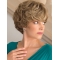 So Great Short Curly Blonde High Quality Classic Mono Top Wigs