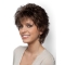 Comfortable Short Curly Brown Classic Fabulous Lace Front Synthetic Wigs 12inch