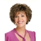 Short Curly Sassy Brown Women's Brown Color Capless Synthetic Wigs