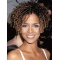Halle Berry Short Curly Brown Lace Front Wigs Without Bangs