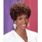 Impressive Auburn Curly Short African American Wigs