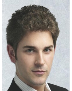 Fashion Brown Curly Short Men Wigs Fashion Brown Curly Short Men Wigs