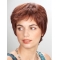 Top Quality Short Auburn 8Inch Straight Synthetic Mono Wigs