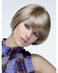 8" Short Straight Monofilament Blonde Bobs Synthetic Hair Wigs 8" Short Straight Monofilament Blonde Bobs Synthetic Hair Wigs