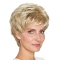 8" Straight Capless Synthetic Layered Best Short Wigs