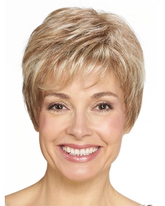 Straight Boycuts Monofilament 8" Blonde Very Cheap Synthetic Wigs Straight Boycuts Monofilament 8" Blonde Very Cheap Synthetic Wigs