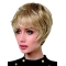 6" Straight Monofilament Synthetic Boycuts Short Wigs