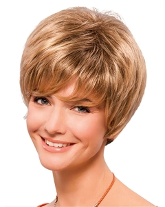 Synthetic 8" Straight Short Blonde Classic Wigs Synthetic 8" Straight Short Blonde Classic Wigs