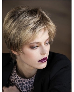 Straight Blonde 8" Boycuts Capless Ladies Short Wigs Straight Blonde 8" Boycuts Capless Ladies Short Wigs