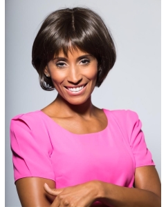 Sleek Short Straight Black Bobs African American Wigs Sleek Short Straight Black Bobs African American Wigs