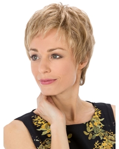 Blonde Straight 100% Hand-tied Convenient Boycuts Synthetic Wigs Blonde Straight 100% Hand-tied Convenient Boycuts Synthetic Wigs