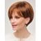 Popular 8" Short Straight Auburn Bob Wigs