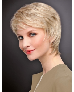 Blonde Straight Monofilament Sassy Boycuts Synthetic Wigs Blonde Straight Monofilament Sassy Boycuts Synthetic Wigs