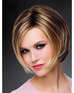 Exquisite 8" Short Straight Blonde Bob Wigs Exquisite 8" Short Straight Blonde Bob Wigs