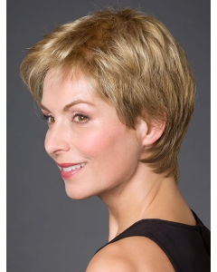 Incredible 100% Hand-tied Synthetic Straight 8" Short Wigs Incredible 100% Hand-tied Synthetic Straight 8" Short Wigs