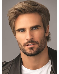 New Arrival 8" Straight Brown Classic Men Wigs New Arrival 8" Straight Brown Classic Men Wigs