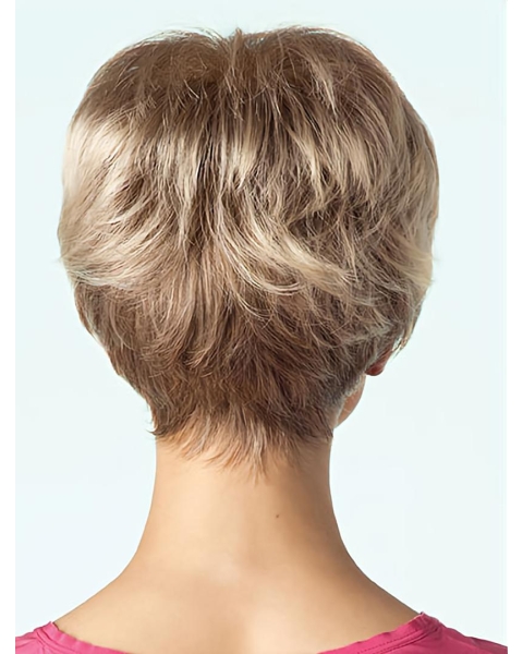 Boycuts Blonde 8" Best Short Wigs Boycuts Blonde 8" Best Short Wigs