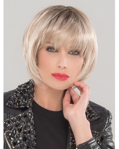Platinum Blonde Monofilament 10" Synthetic Bob Wigs Platinum Blonde Monofilament 10" Synthetic Bob Wigs