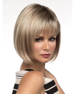 Straight Capless Blonde Bob Best Synthetic Hair Wigs Straight Capless Blonde Bob Best Synthetic Hair Wigs