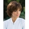 Short Monofilament Synthetic Mono Synthetic Wigs For White Women