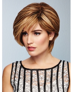 Straight 100% Hand-Tied Ombre/2 Tone Layered 100 Hand Tied Wig Human Hair Straight 100% Hand-Tied Ombre/2 Tone Layered 100 Hand Tied Wig Human Hair