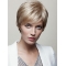 6" Straight Blonde Capless Short Wigs