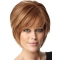Best Auburn Straight Short Celebrity Wigs