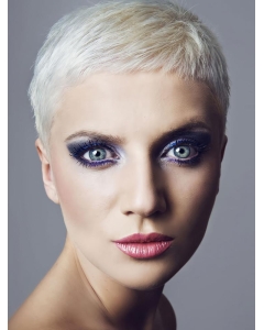 Full Lace Grey Straight Short Boycuts Wigs Full Lace Grey Straight Short Boycuts Wigs